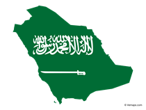 Saudi Arabia Map