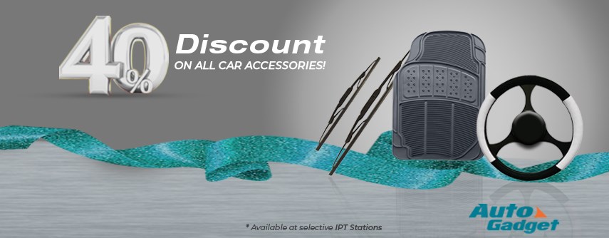 Auto Gadget Offers You a 40% Discount on ALL Car Accessories!